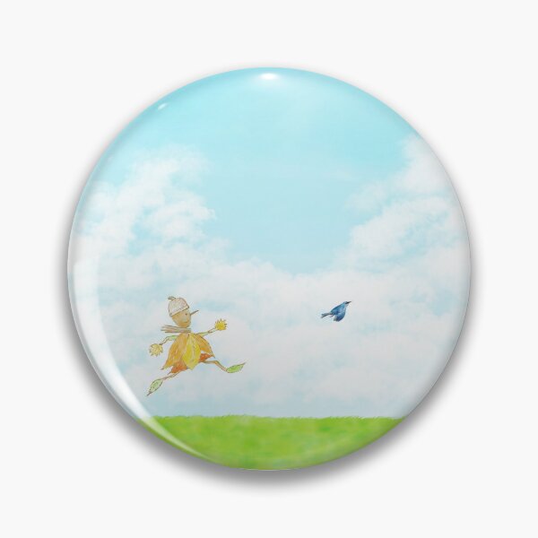 Item preview, Skipping across a green field - protect nature designed and sold by greenPQBstudio.