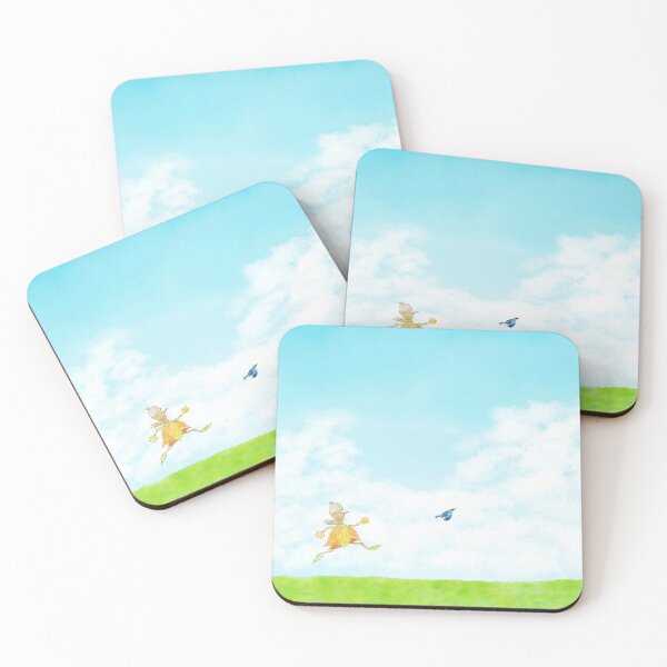 Item preview, Skipping across a green field - protect nature designed and sold by greenPQBstudio.
