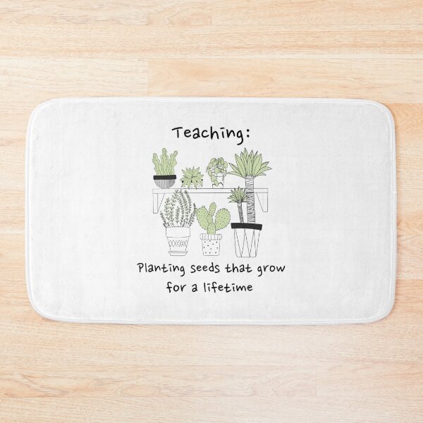 Item preview, Teaching: Planting Seeds That Grow For A Lifetime Inspirational Teacher designed and sold by HeavenlyHuesStudio.