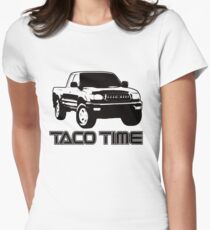 Taco Time- Toyota Tacoma 1st Gen Women's Fitted T-Shirt