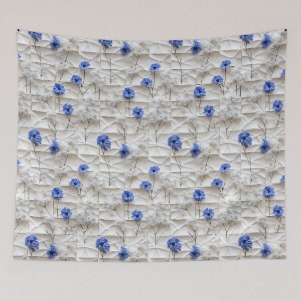 Item preview, Floral 3D Ceramic Tiles – Artistic & Detailed (25/144) designed and sold by sabantha.