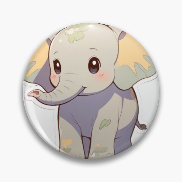 Item preview, Kawaii Elephant  designed and sold by Wildtastic .
