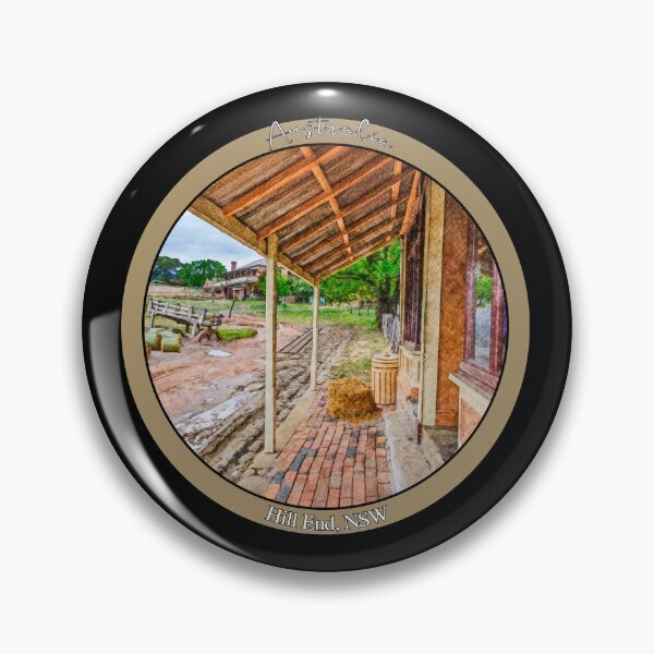 Item preview, Australian Landscape - Royal Hotel, Hill End from Northeys, NSW - Street View designed and sold by Michael van der Hoorn.