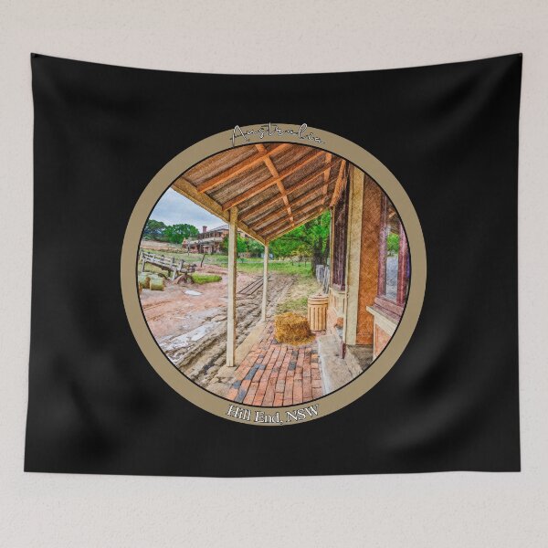 Item preview, Australian Landscape - Royal Hotel, Hill End from Northeys, NSW - Street View designed and sold by Michael van der Hoorn.