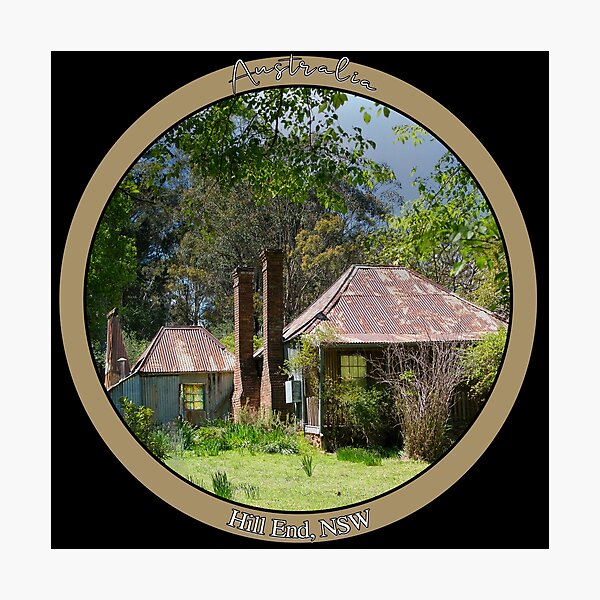 Item preview, Australian Landscape - The Warrys Cottage, Hill End, NSW - Street View designed and sold by Michael van der Hoorn.