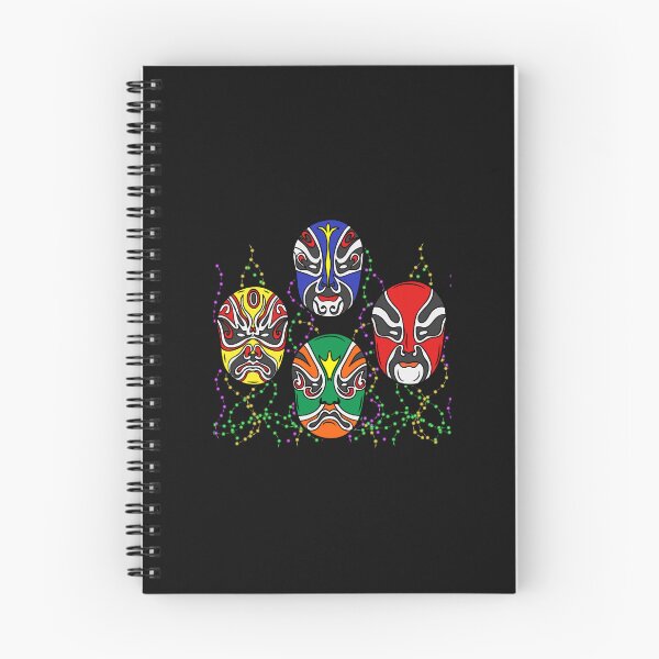 Item preview, A collection of 4 traditional Chinese opera masks. designed and sold by Wantanadesign.
