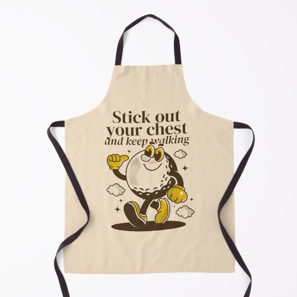 Item preview, Walking Golf ball character. Stick your chest and keep walking designed and sold by adipra.