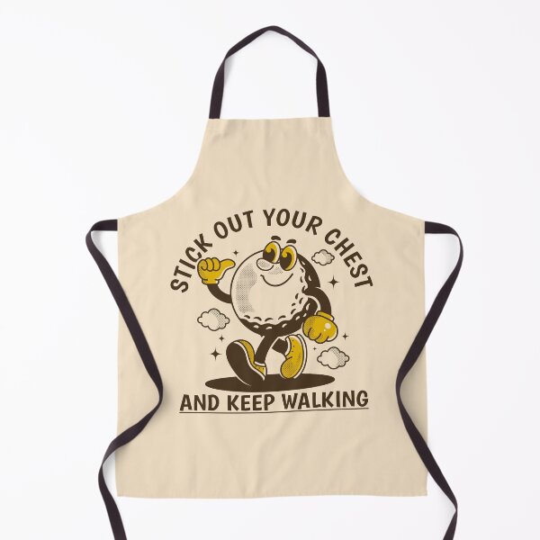 Item preview, Walking Golf ball character. Stick your chest and keep walking designed and sold by adipra.
