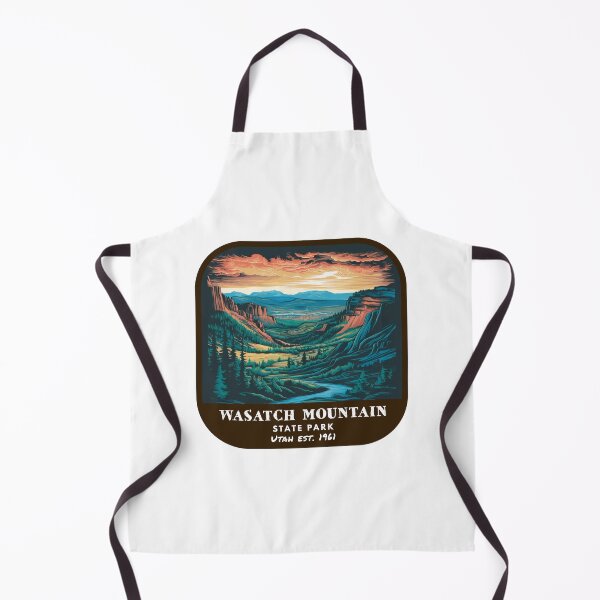 Item preview, Vintage Wasatch Mountain State Park (Utah State Park) designed and sold by RabbitK.