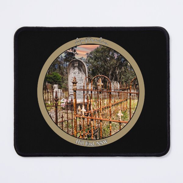 Item preview, Australian Landscape - Historic Hill End General Cemetery Also known as Tambaroora General Cemetery designed and sold by Michael van der Hoorn.