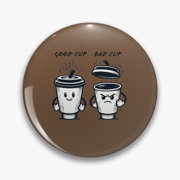 Item preview, GOOD CUP  BAD CUP COFFEE FRENEMIES designed and sold by MCKYmouse.