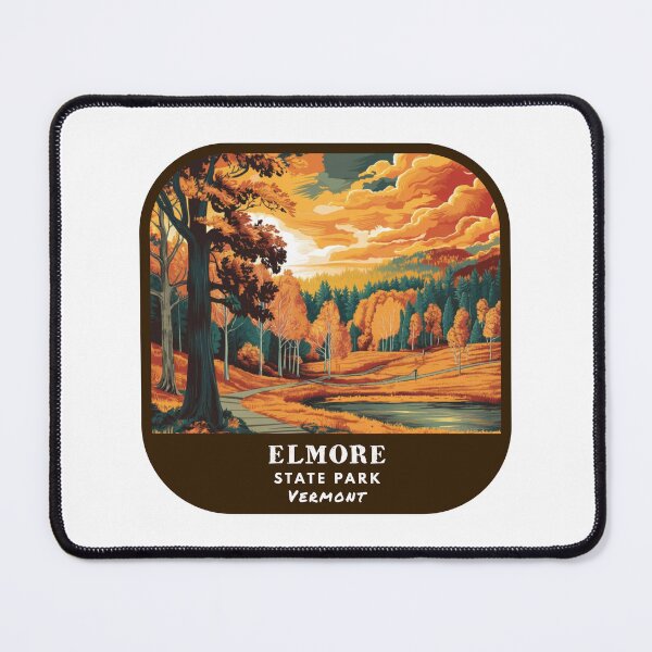 Item preview, Vintage Elmore State Park (Vermont State Park) designed and sold by RabbitK.