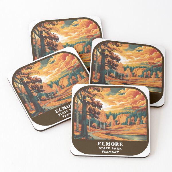 Item preview, Vintage Elmore State Park (Vermont State Park) designed and sold by RabbitK.