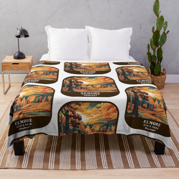 Item preview, Vintage Elmore State Park (Vermont State Park) designed and sold by RabbitK.