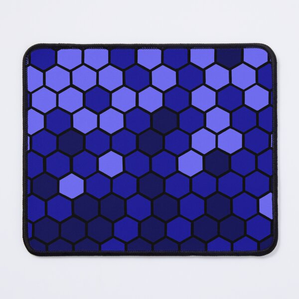Item preview, Blue Hexagons designed and sold by BubblingStatic.
