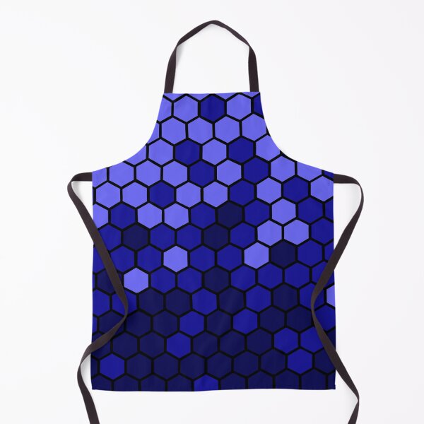 Item preview, Blue Hexagons designed and sold by BubblingStatic.