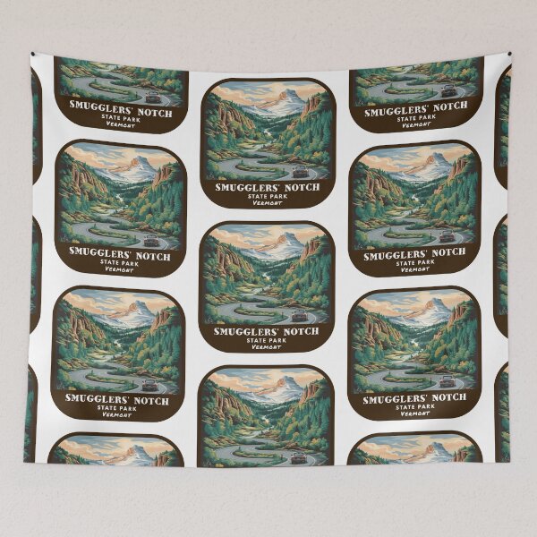 Item preview, Vintage Smugglers Notch State Park (Vermont State Park) designed and sold by RabbitK.