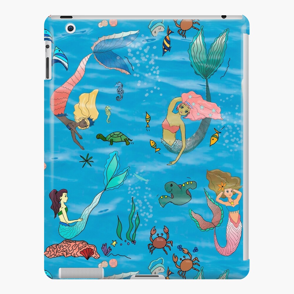 Mermaids and friends iPad Case & Skin