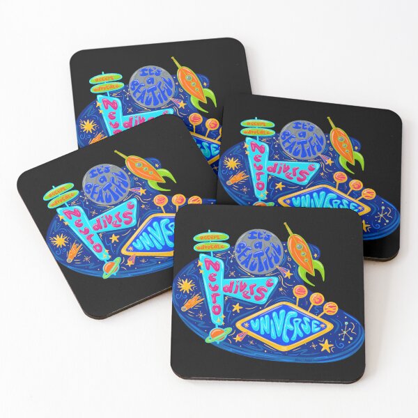 Item preview, Neurodiverse Universe: Autism Acceptance designed and sold by houseofburton.
