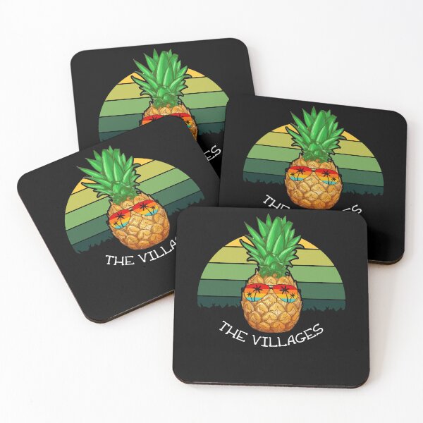 Item preview, Pineapple The Villages Vintage Art Retro designed and sold by Dressed For  Duty.