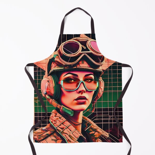 Artikelvorschau, Grüne und orange Grafik Retrowave Camo Desertpunk Camouflage Fusion entworfen und verkauft von CamouflageLab.