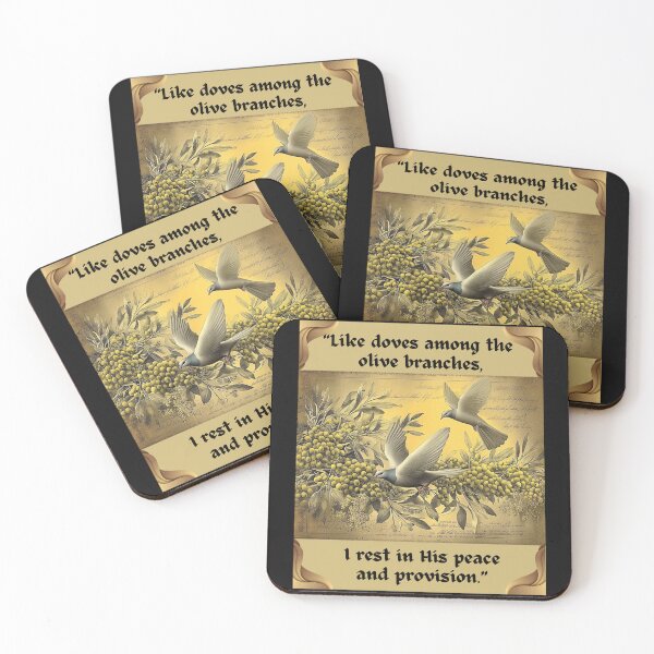 Item preview, LIKE DOVES AMONG OLIVE BRANCHES designed and sold by Molly's Gone Mad .