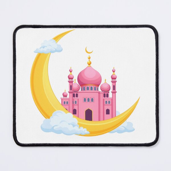 Item preview, Mosque for ramadan eid mubarak designed and sold by svarupa.