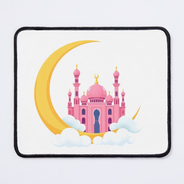 Item preview, Mosque for ramadan eid mubarak designed and sold by svarupa.
