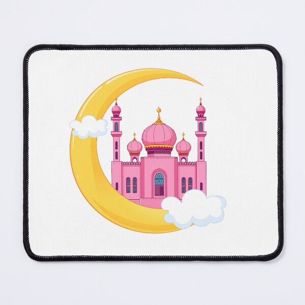 Item preview, Mosque for ramadan eid mubarak designed and sold by svarupa.