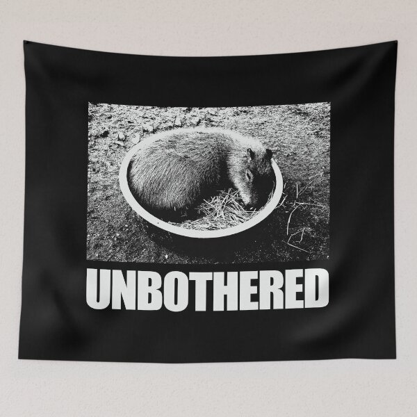 Item preview, Unbothered Capybara designed and sold by R-A Designs.