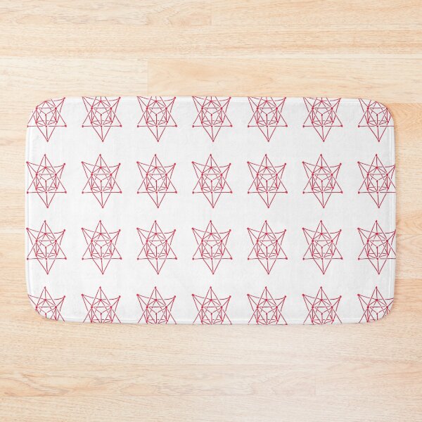 Item preview, Merkaba Fire Engine Red designed and sold by MagentaTwilight.