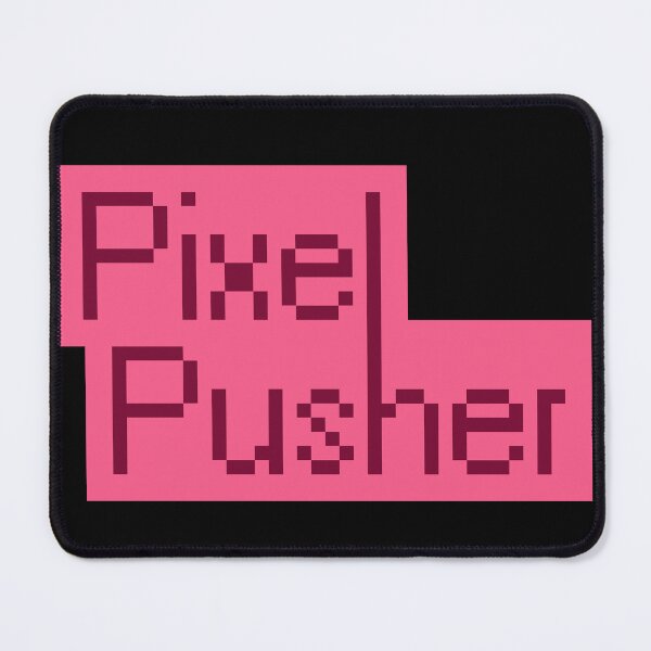 Item preview, pixel pusher (pink) - UX Designer | Product Designer | UI Designer Stickers designed and sold by PoshPixel.