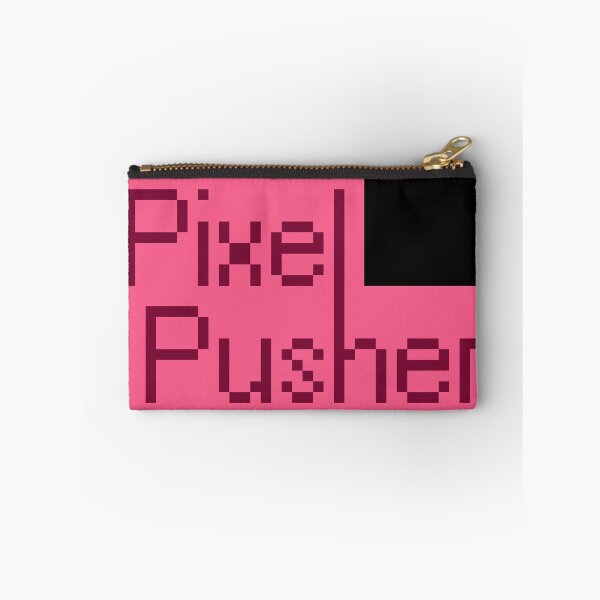 Artikelvorschau, Pixel Pusher (pink) - UX Designer | Produktdesigner | UI Designer Aufkleber entworfen und verkauft von PoshPixel.