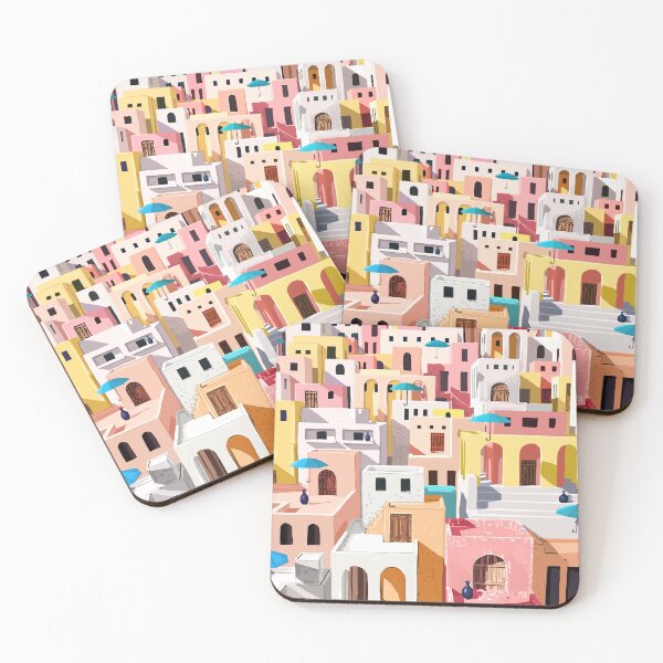 Item preview, Pastel Cityscape designed and sold by 83oranges.com.