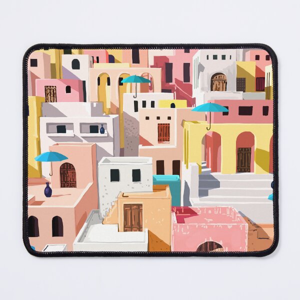 Item preview, Pastel Cityscape designed and sold by 83oranges.com.