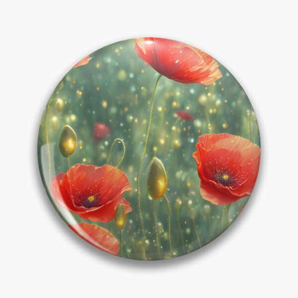 Item preview,  Glowing field of poppies  designed and sold by MarionsArt.