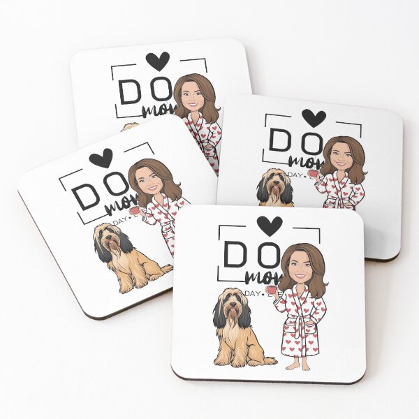 Item preview, Dog Mom All Day Every Day – Cozy Morning with a Briard designed and sold by GoodyPaws.