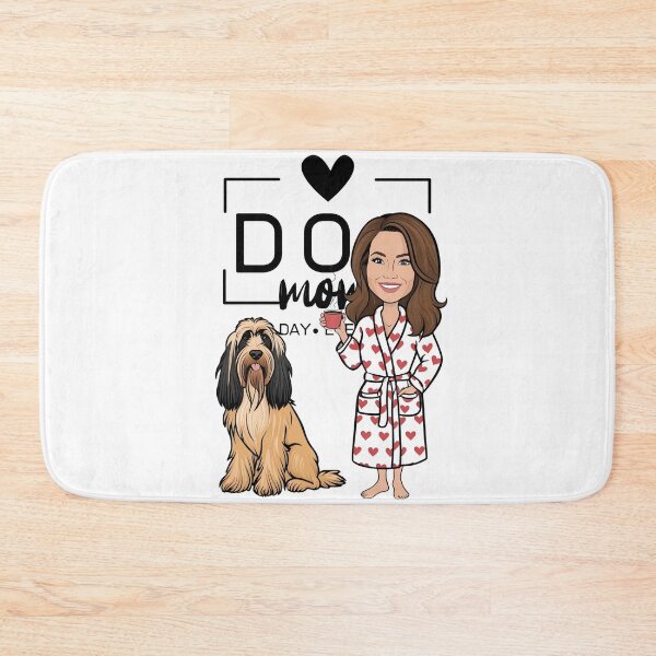 Item preview, Dog Mom All Day Every Day – Cozy Morning with a Briard designed and sold by GoodyPaws.