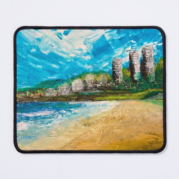 Item preview, Abstract Beach Painting designed and sold by Karen Stipanovich.