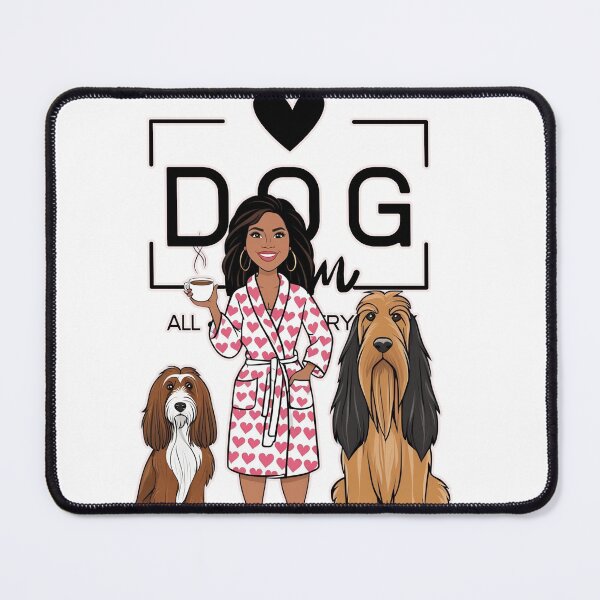 Item preview, Dog Mom All Day Every Day – Cozy Morning with a Briard designed and sold by GoodyPaws.