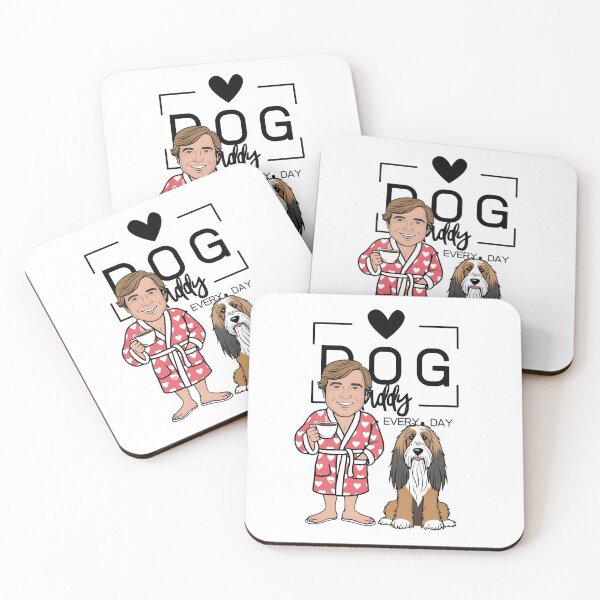 Item preview, Dog Dad All Day Every Day – Cozy Morning with a Briard designed and sold by GoodyPaws.