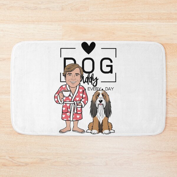 Item preview, Dog Dad All Day Every Day – Cozy Morning with a Briard designed and sold by GoodyPaws.