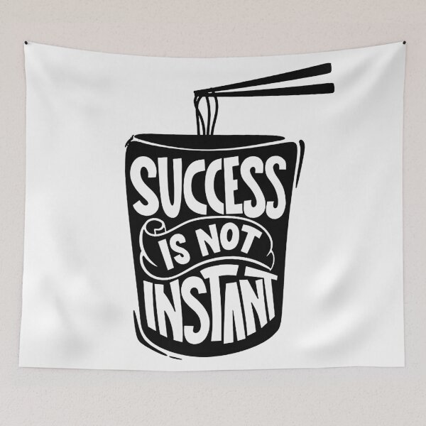 Item preview, Success Is Not Instant designed and sold by AARCommunitee.
