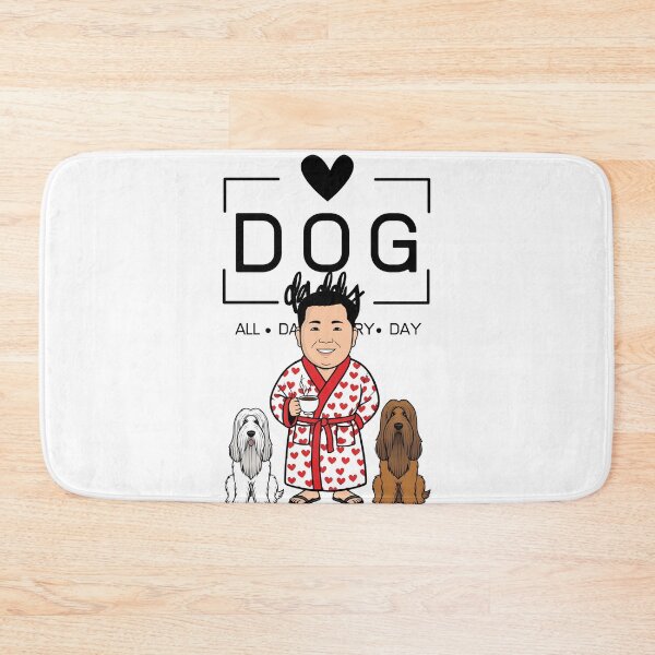 Item preview, Dog Dad All Day Every Day – Cozy Morning with a Briard designed and sold by GoodyPaws.