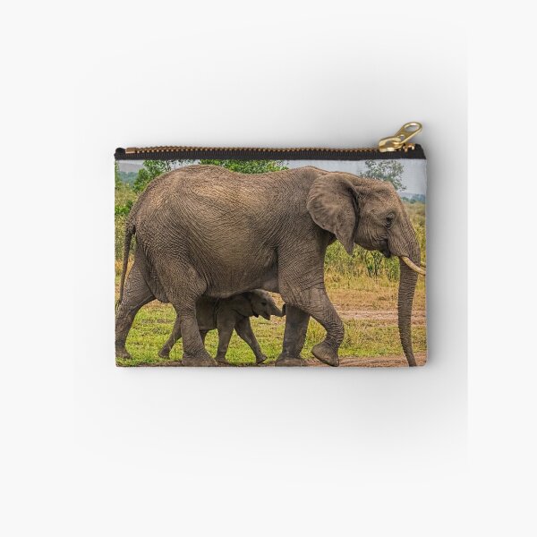 Item preview, Elephants - Baby with Mother designed and sold by Henry Jager.