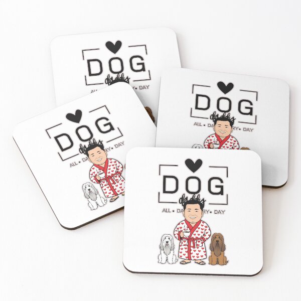 Item preview, Dog Dad All Day Every Day – Cozy Morning with a Briard designed and sold by GoodyPaws.