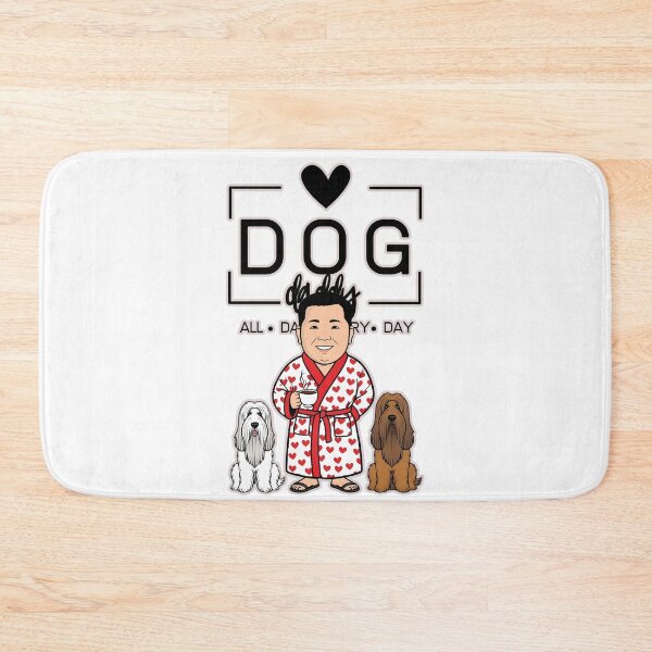Item preview, Dog Dad All Day Every Day – Cozy Morning with a Briard designed and sold by GoodyPaws.