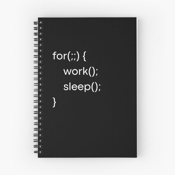Item preview, Infinite Loop: Work Sleep Code Funny Developer Shirt designed and sold by corporateclimb.