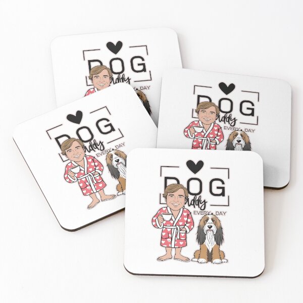 Item preview, Dog Dad All Day Every Day – Cozy Morning with a Briard designed and sold by GoodyPaws.