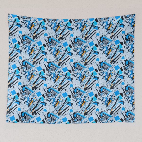 Item preview, Blue Collage designed and sold by vialgames.